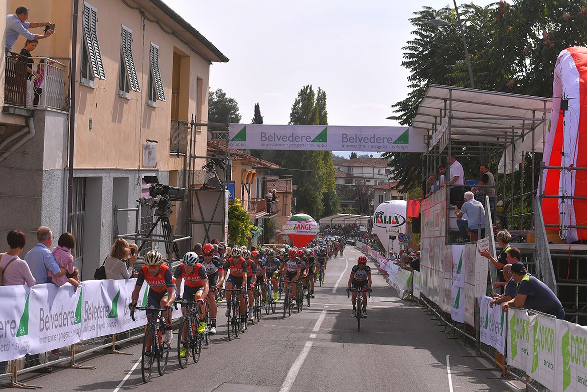 The 2017 Coppa Sabatini rolls through Belvedere