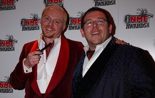 Shaun Of The Dead's comedy duo Simon Pegg (left) and Nick Frost