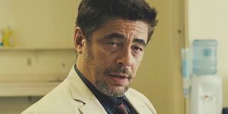 Benicio del Toro Sicario White Suit