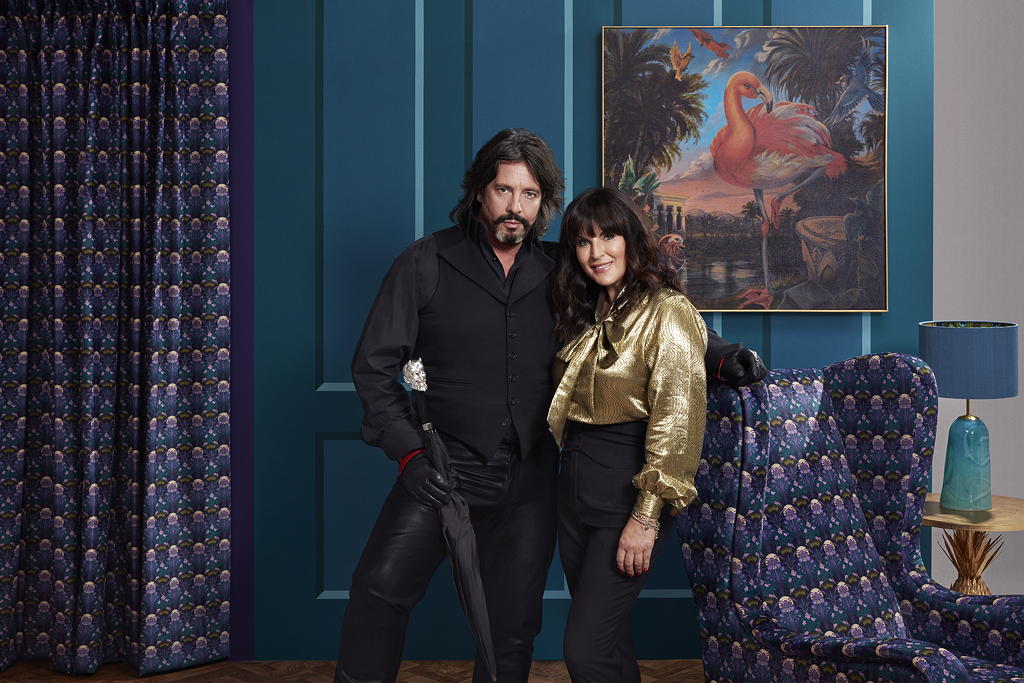 TV tonight Laurence Llewelyn-Bowen and presenter Anna Richardson