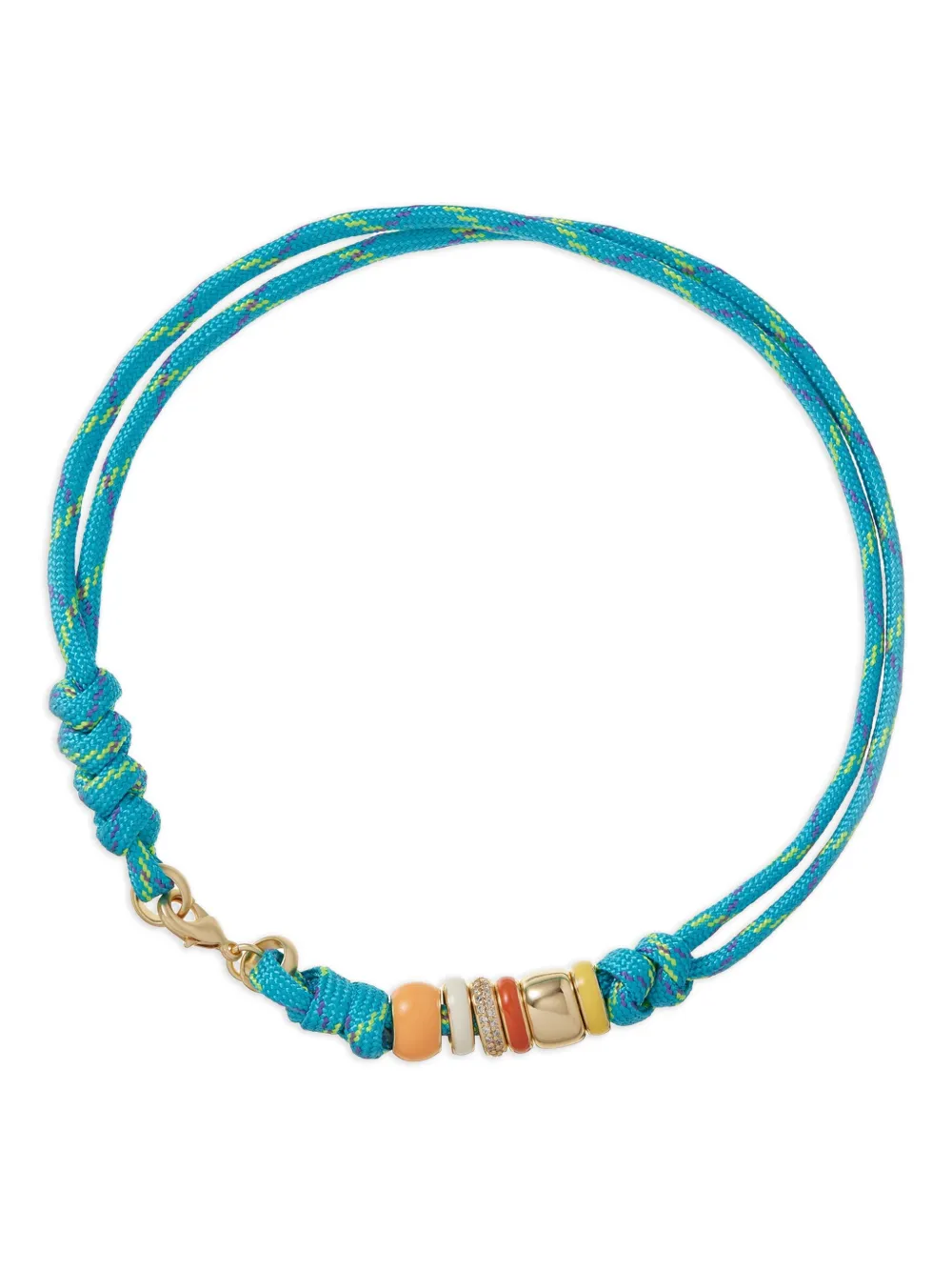 The Happy Cord Braided Necklace | One Size