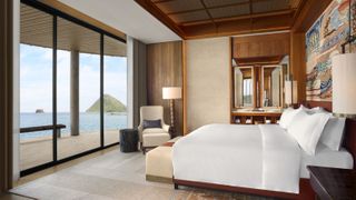 Sea Villa’ bedroom at Ta’aktana Labuan Bajo