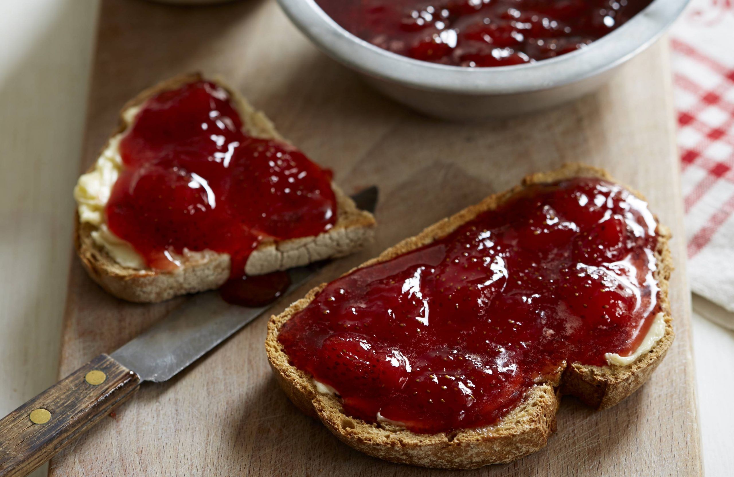 Strawberry and rosewater jam recipe