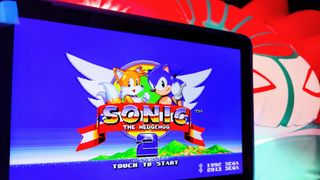 Sonic game on Amazon Fire tablet