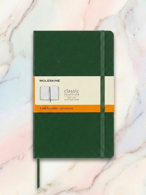 Classic Notebook, Notebook With Ruled Pages, 240 Pages