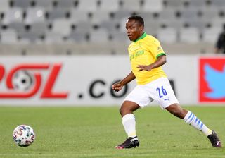 Mamelodi Sundowns winger Keletso Makgalwa 