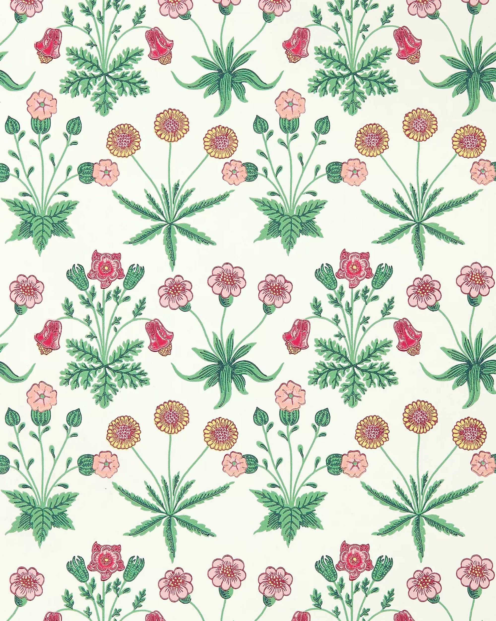 floral wallpaper