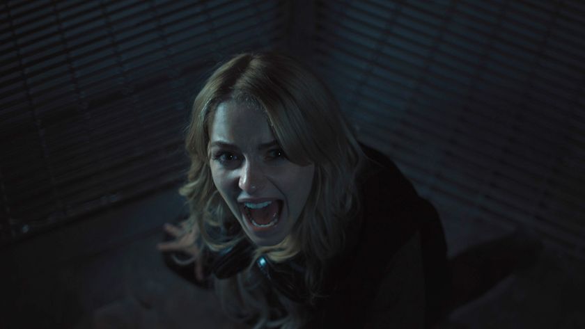 Mckenna Grace screaming in Five Nights At Freddy's 2