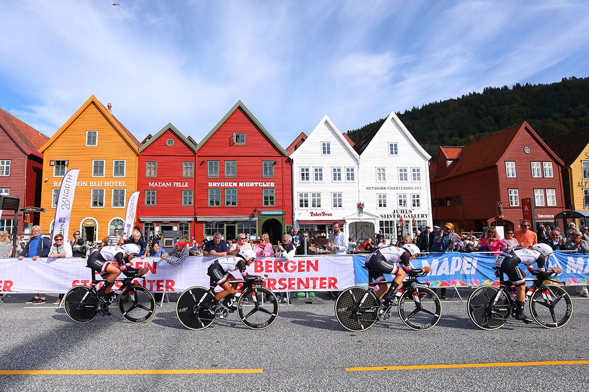 Team Sunweb in Bergen