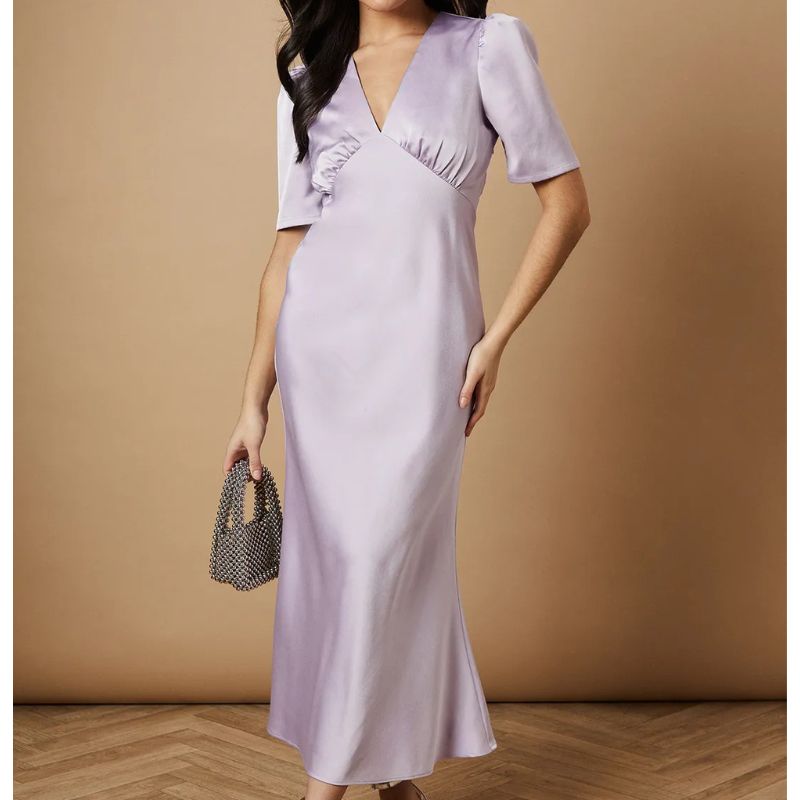 Oasis , Satin Midaxi Dress