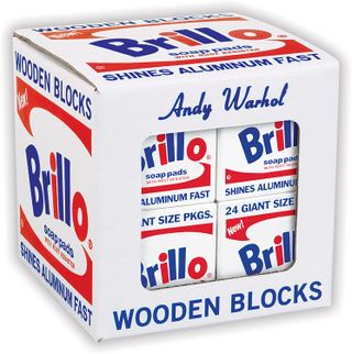 Andy Warhol Brillo wooden blocks