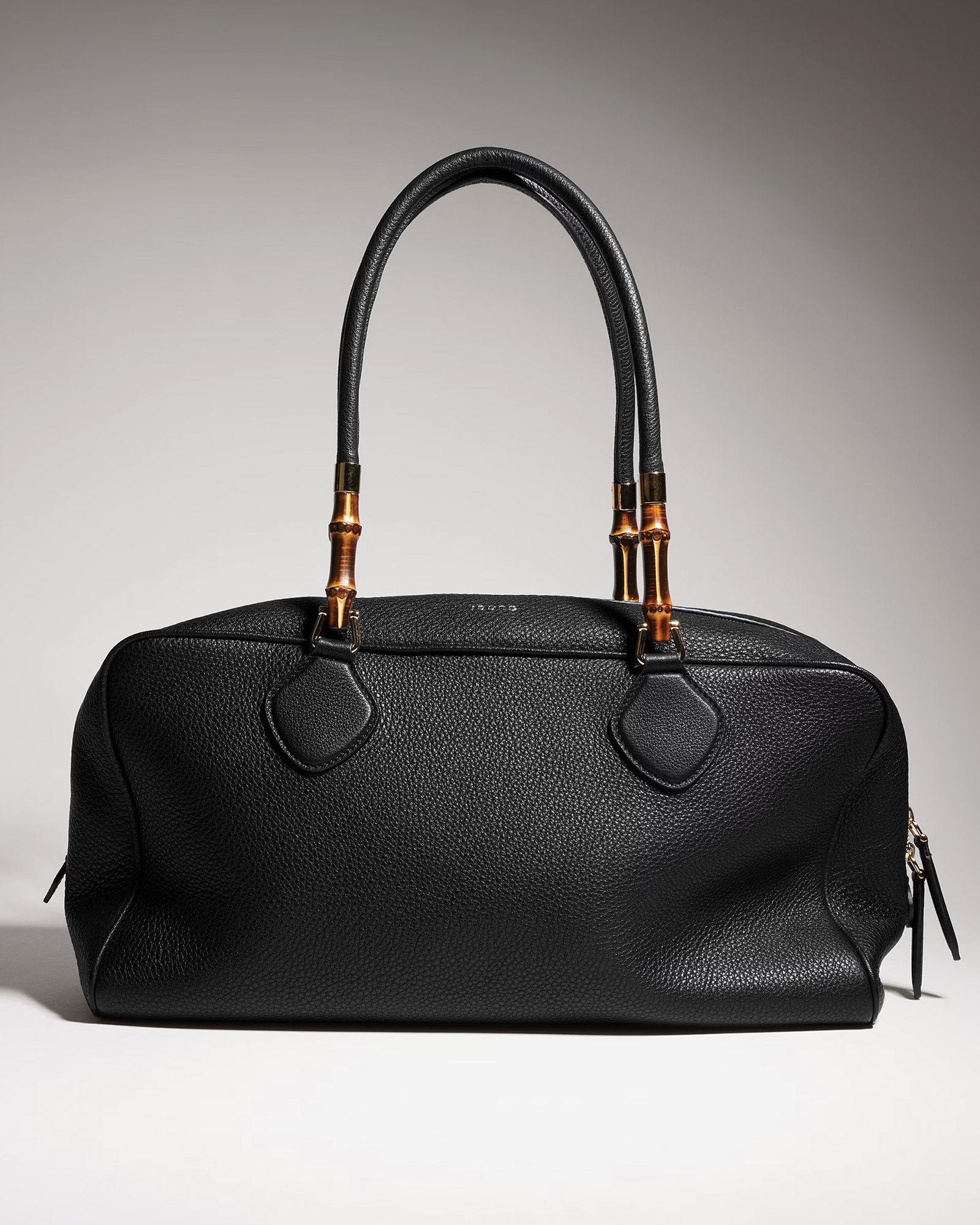 gucci, Large Boston Bag with Bamboo