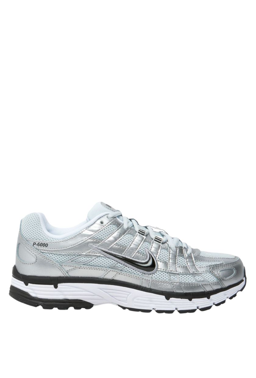 Nike P-6000 Black and White Silver