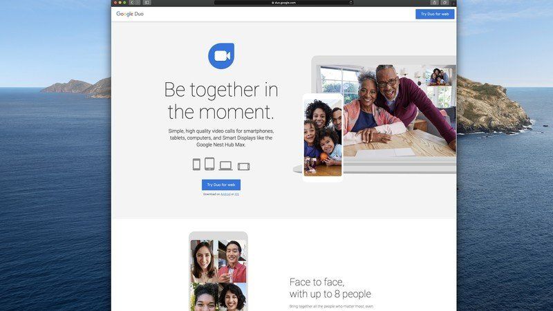 How To Set Up And Start Using Google Duo On The Web | Android Central