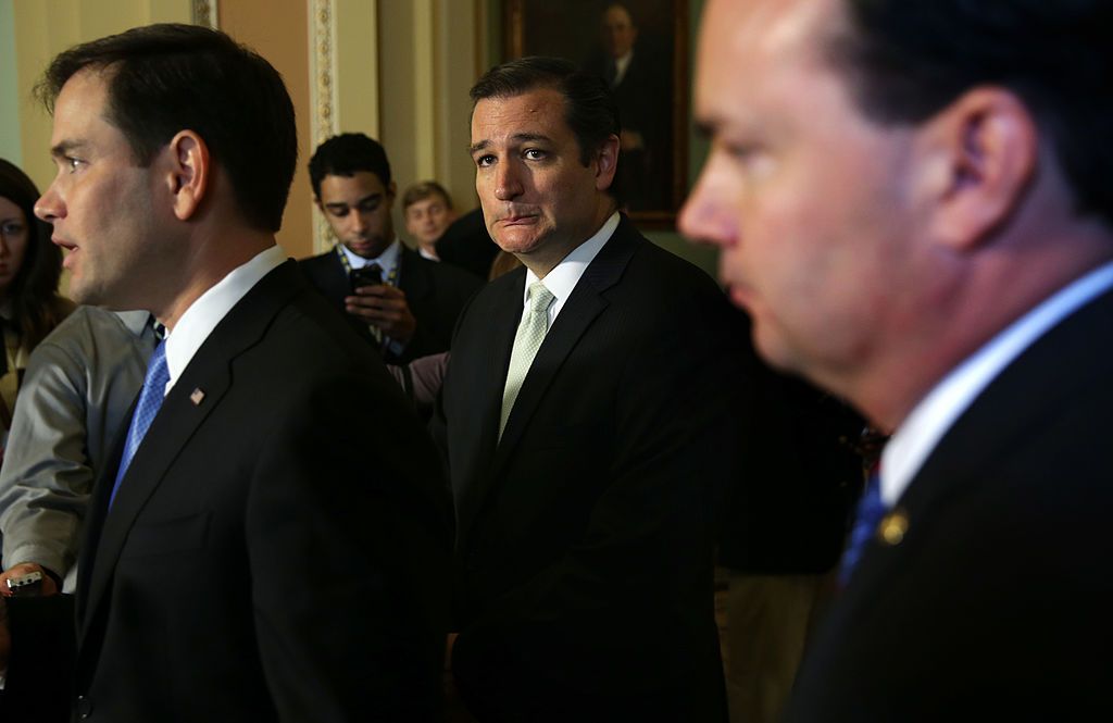 Florida Sen. Marco Rubio and Texas Sen. Ted Cruz