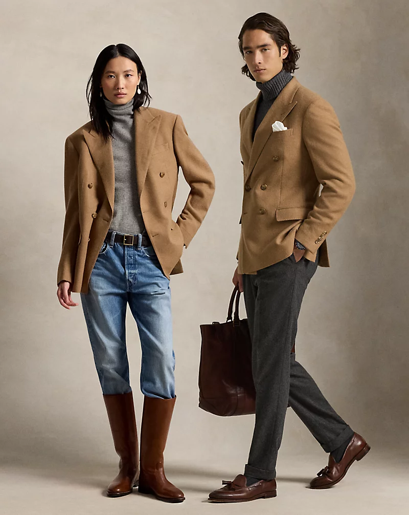 Polo Tailored Camel Hair Sport Coat