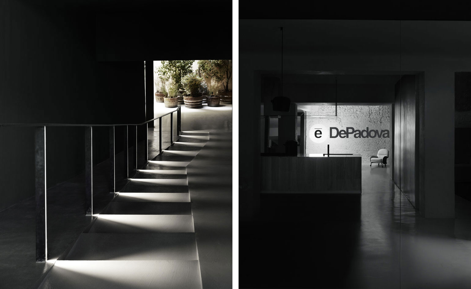 Left its showroom on Corso Venezia to move around the corner, to the more intimate confines of a building on via Santa Cecilia