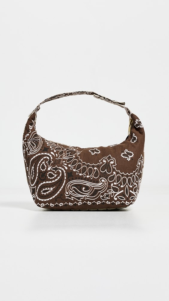 Mini Berlingot Bag - Marron/beige