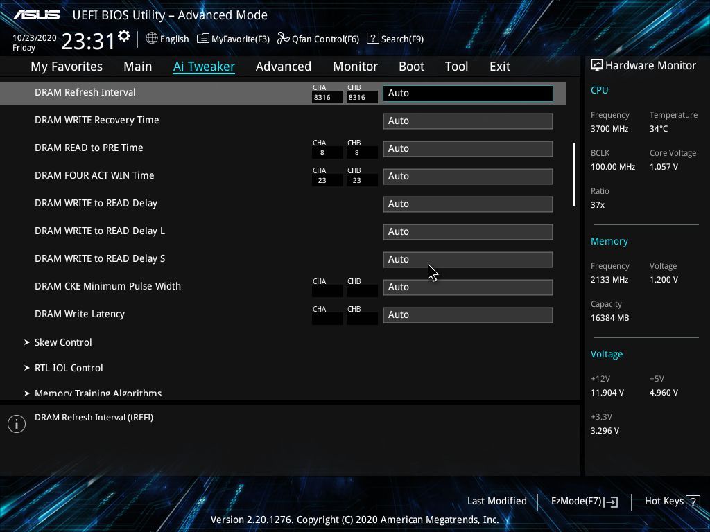Asus Prime Z490M-Plus BIOS