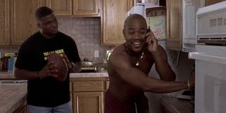 Aries Spears and Cuba Gooding Jr. in Jerry Maguire