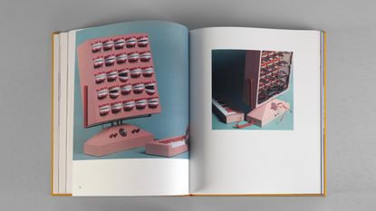 Bespoke audio and visual projects on pages of the book WORKS by Love Hultén