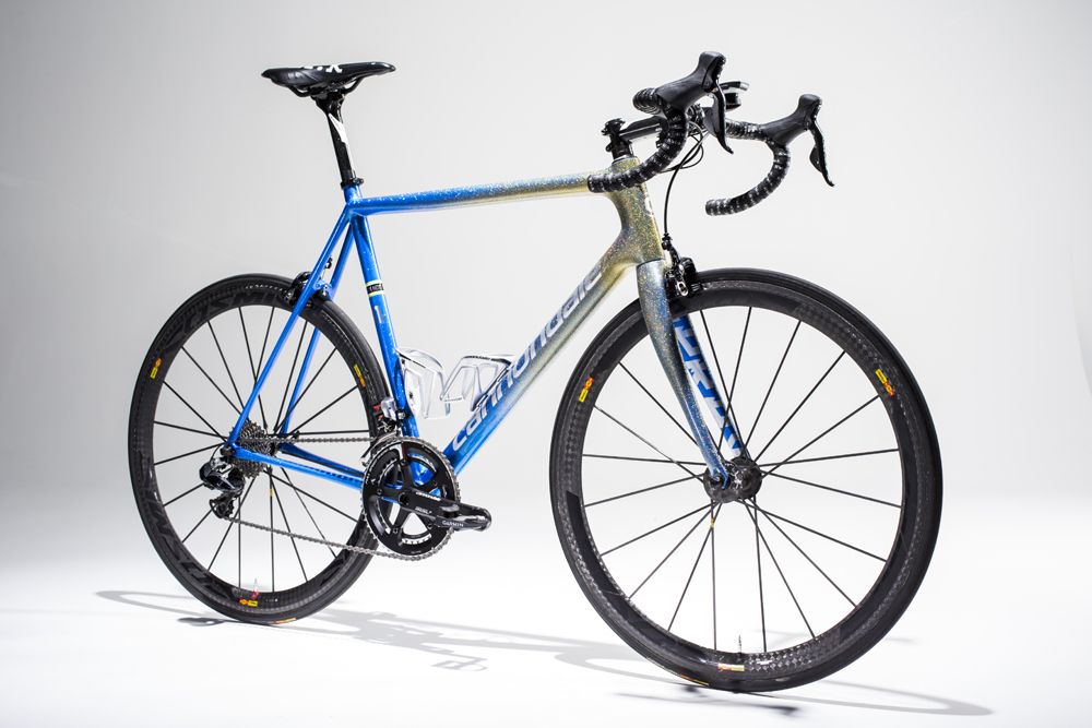 Ted King's custom retirement Cannondale