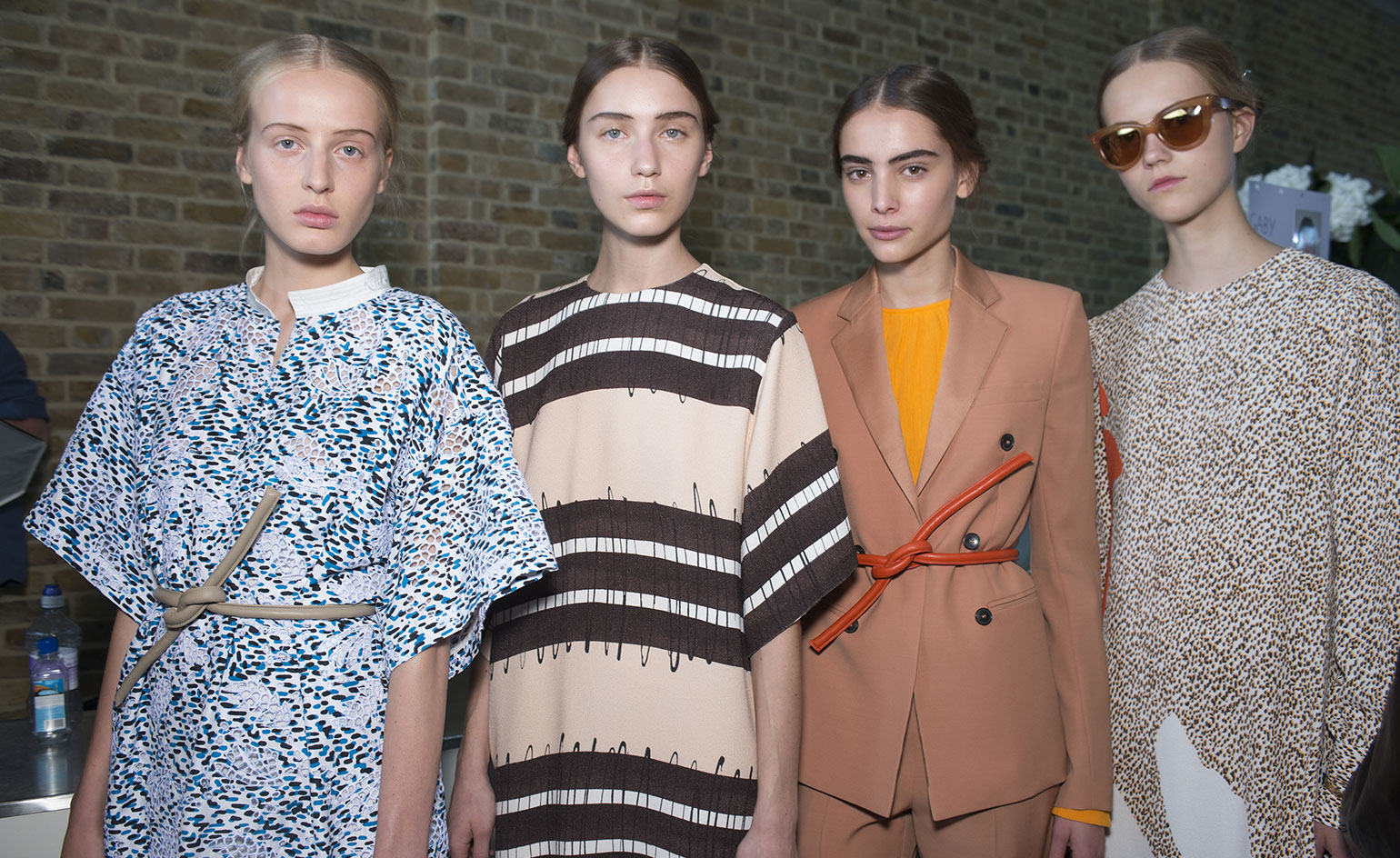 Paul Smith S/S 2016 fashion show backstage models