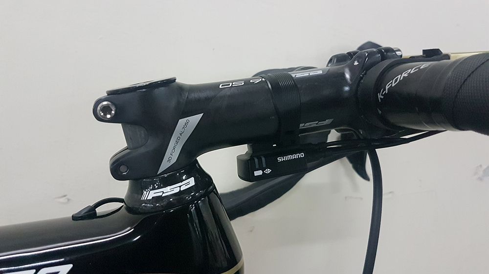 Nibali runs an FSA OS-99 stem