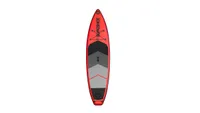 Crossbreed 11 Inflatable SUP Board in red with grey details