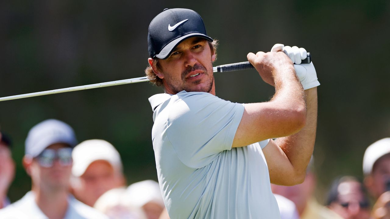 Brooks Koepka at the LIV Golf Greenbrier tournament