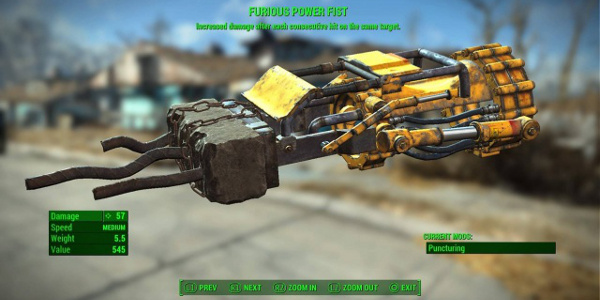Furious Power Fist
