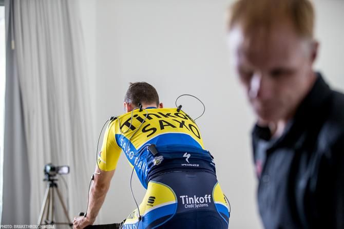Tinkoff-Saxo gets Specialized Body Geometry Fit