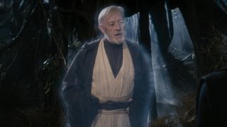 Obi-Wan's Force Ghost in Return of the Jedi