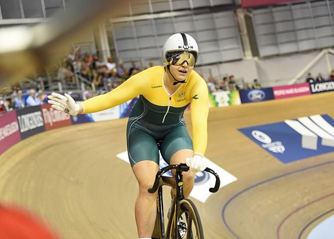 Stephanie Morton (Australia) wins the gold