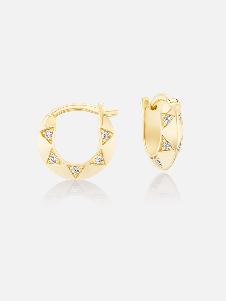 Tiny Talisman Hoops