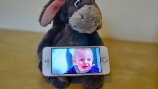 Baby monitor on iPhone