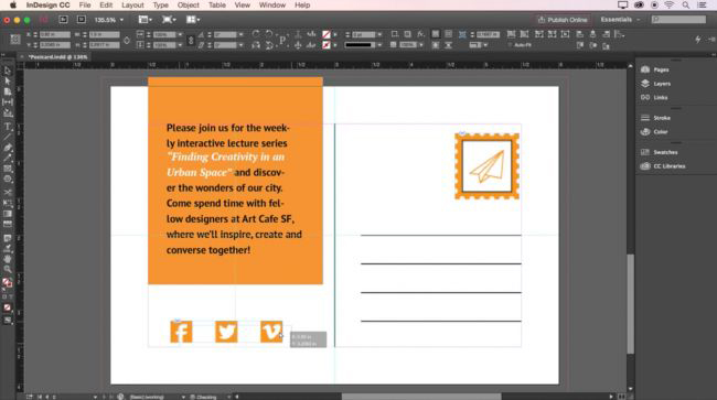 Wireframe tools: InDesign