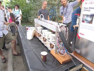 Robotic Coffeemaker at Maker Faire
