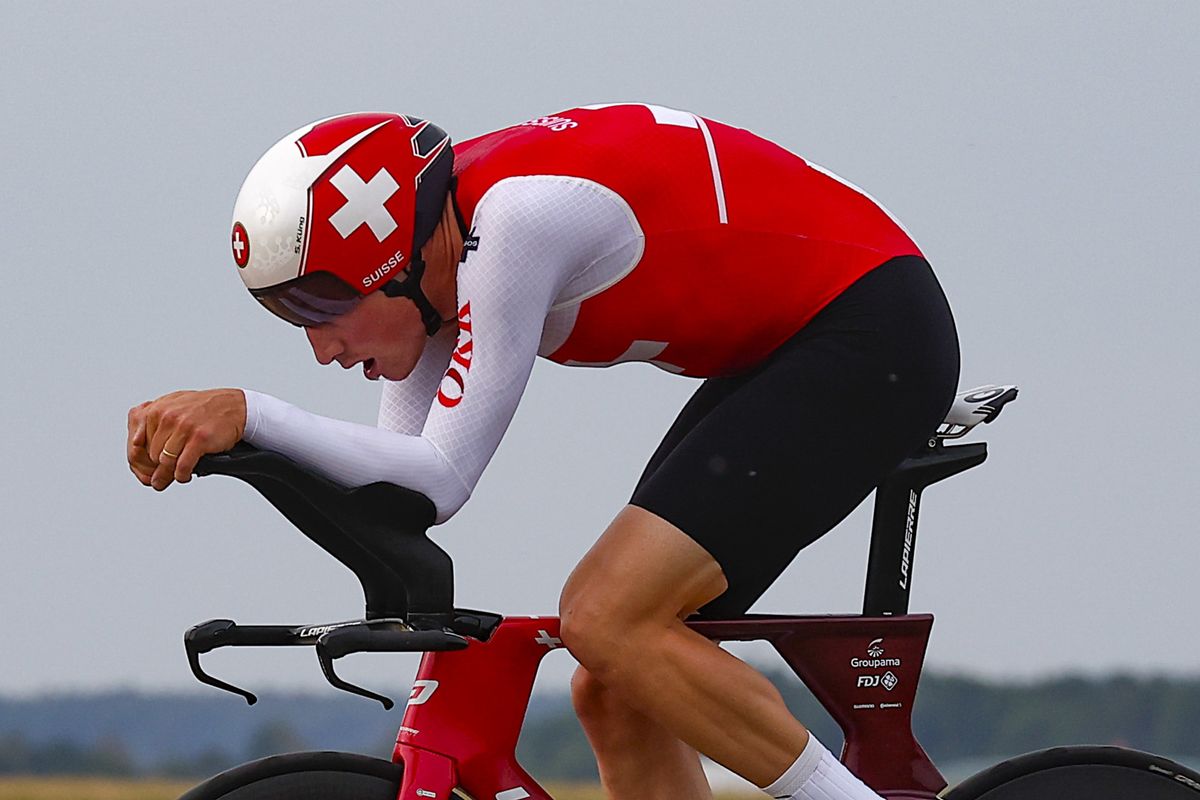 European Championships Munich 2022 - 2022 UEC Road Elite European Championships - Men's ITT - 17/08/2022 - Stefan Kung (SUI) - photo Luca Bettini/UEC/SprintCyclingAgency&Acirc;&copy;2022
