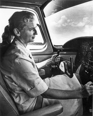 An image of pilot Jerrie Cobb.
