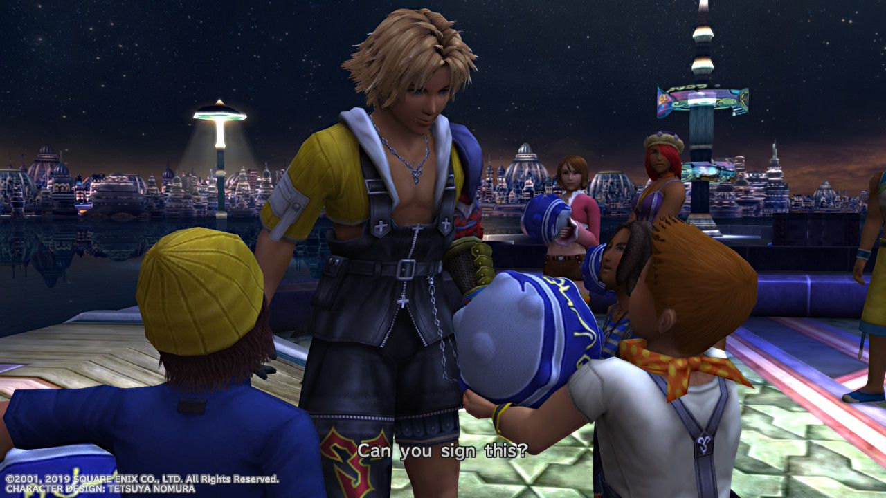 Final Fantasy X on Nintendo Switch.