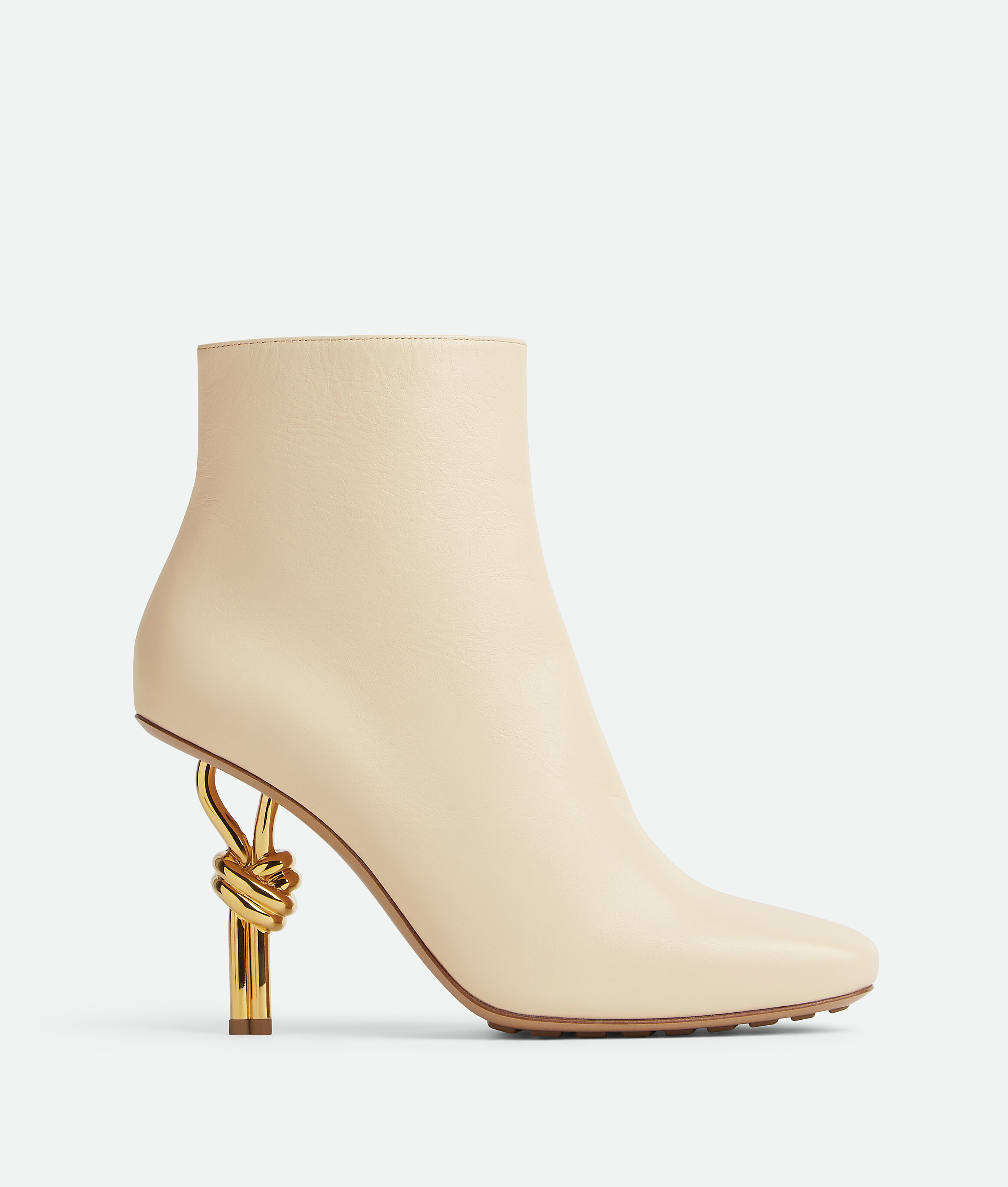 Women&#039;s Knot Ankle Boot in Sea Salt