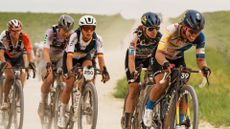 Sarah Sturm racing Unbound Gravel in 2024