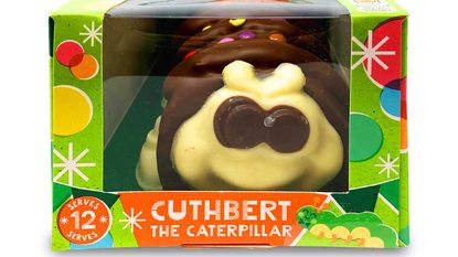 Cuthbert the Caterpillar cake, Aldi, dupe of M&S