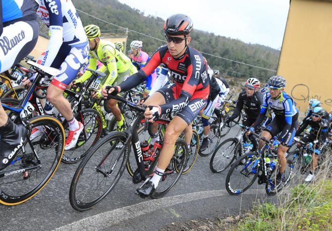 Taylor Phinney (BMC) in action during stage 2 at Tirreno-Adriatico