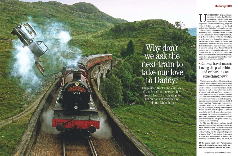 Spread from Country Life 24 December 2025