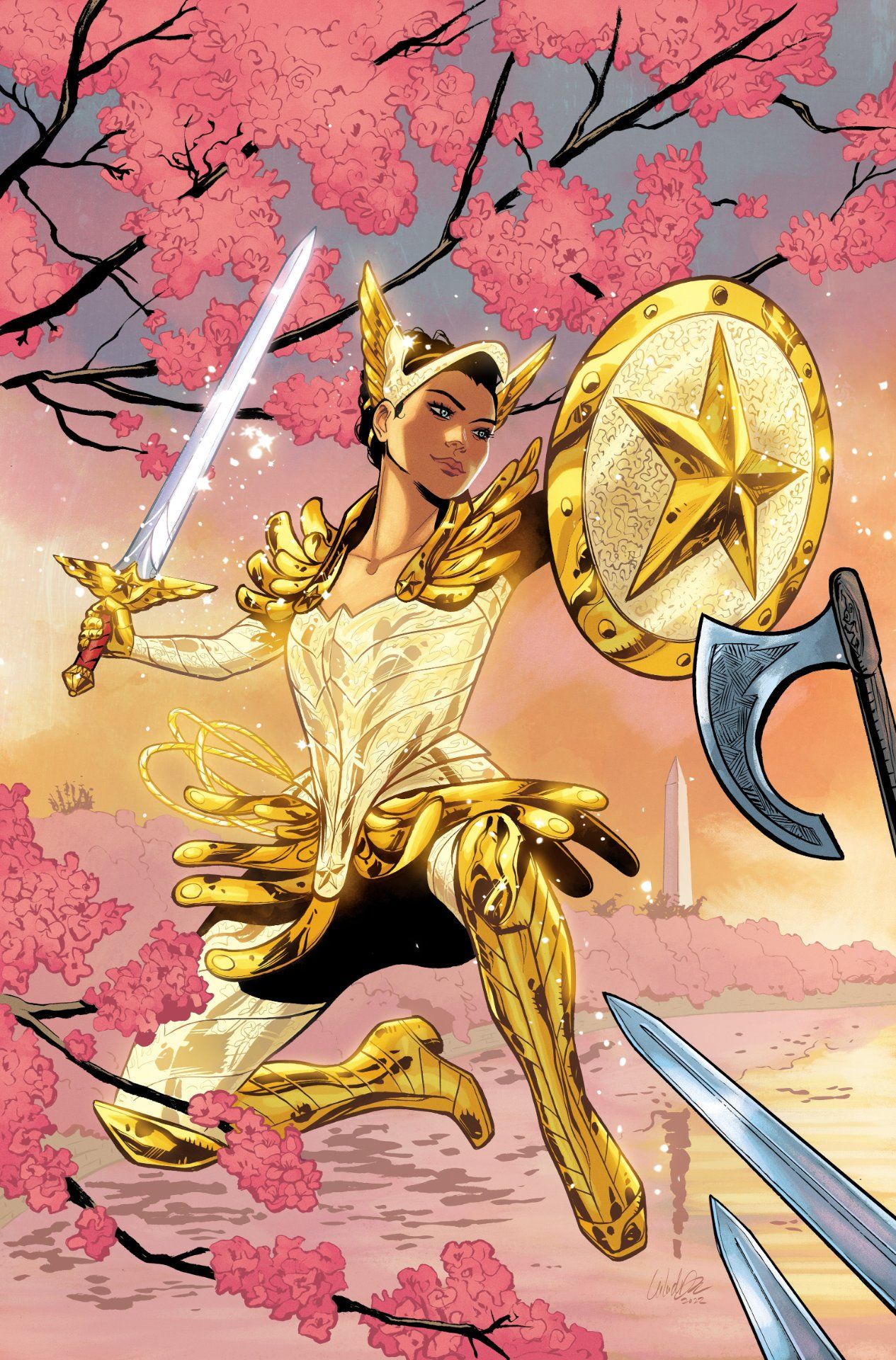 Worlds Without a Justice League: Wonder Woman #1 main cover