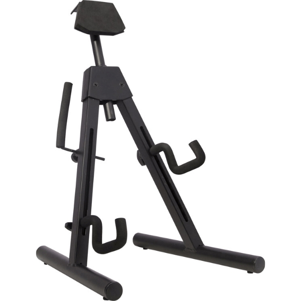 A Fender Universal A-Frame guitar stand