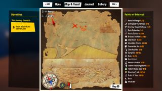 Tchia treasure map