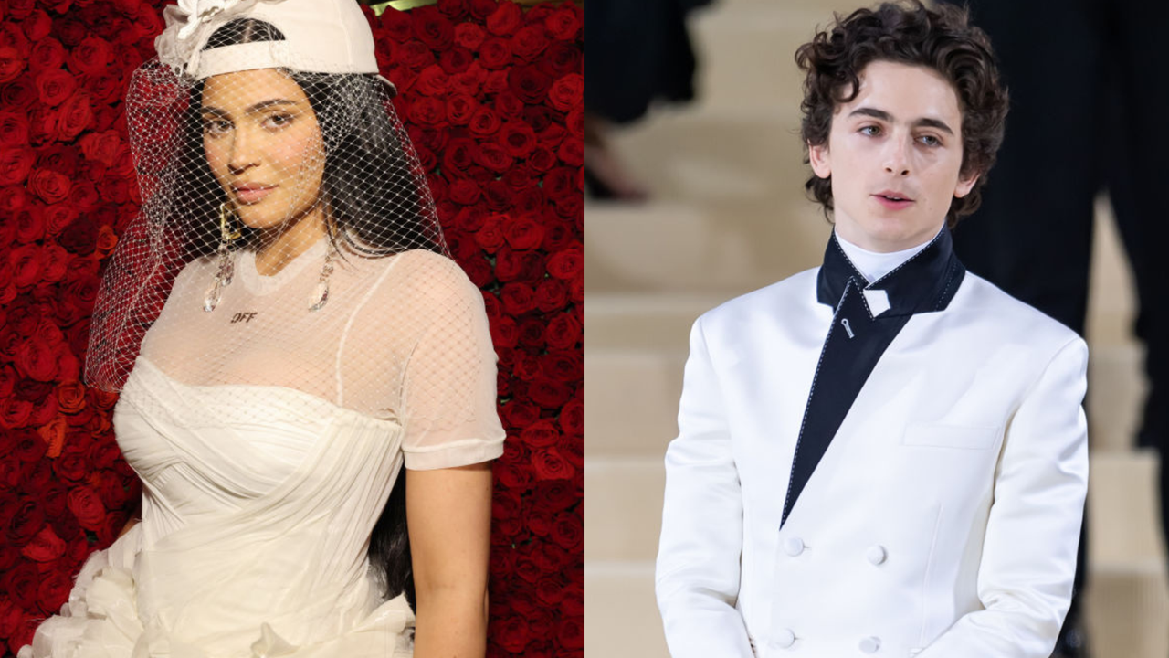 Kylie Jenner and Timothée Chalamet